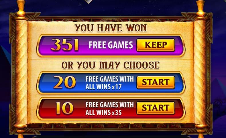 Beauty of the Nile slot game