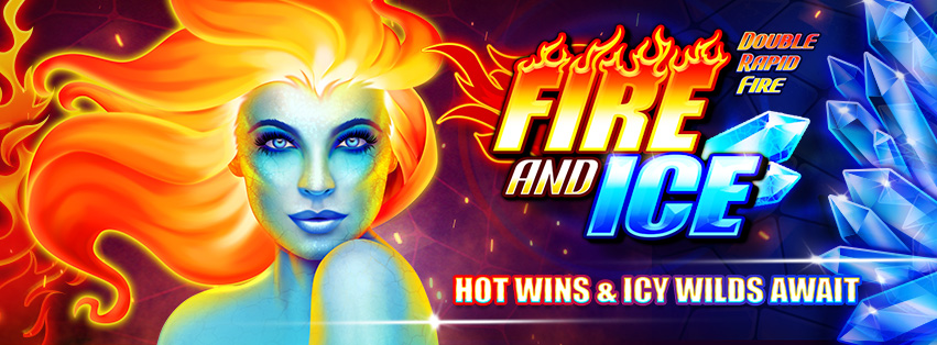 Double Rapid Fire Jackpots Fire And Ice Slot
